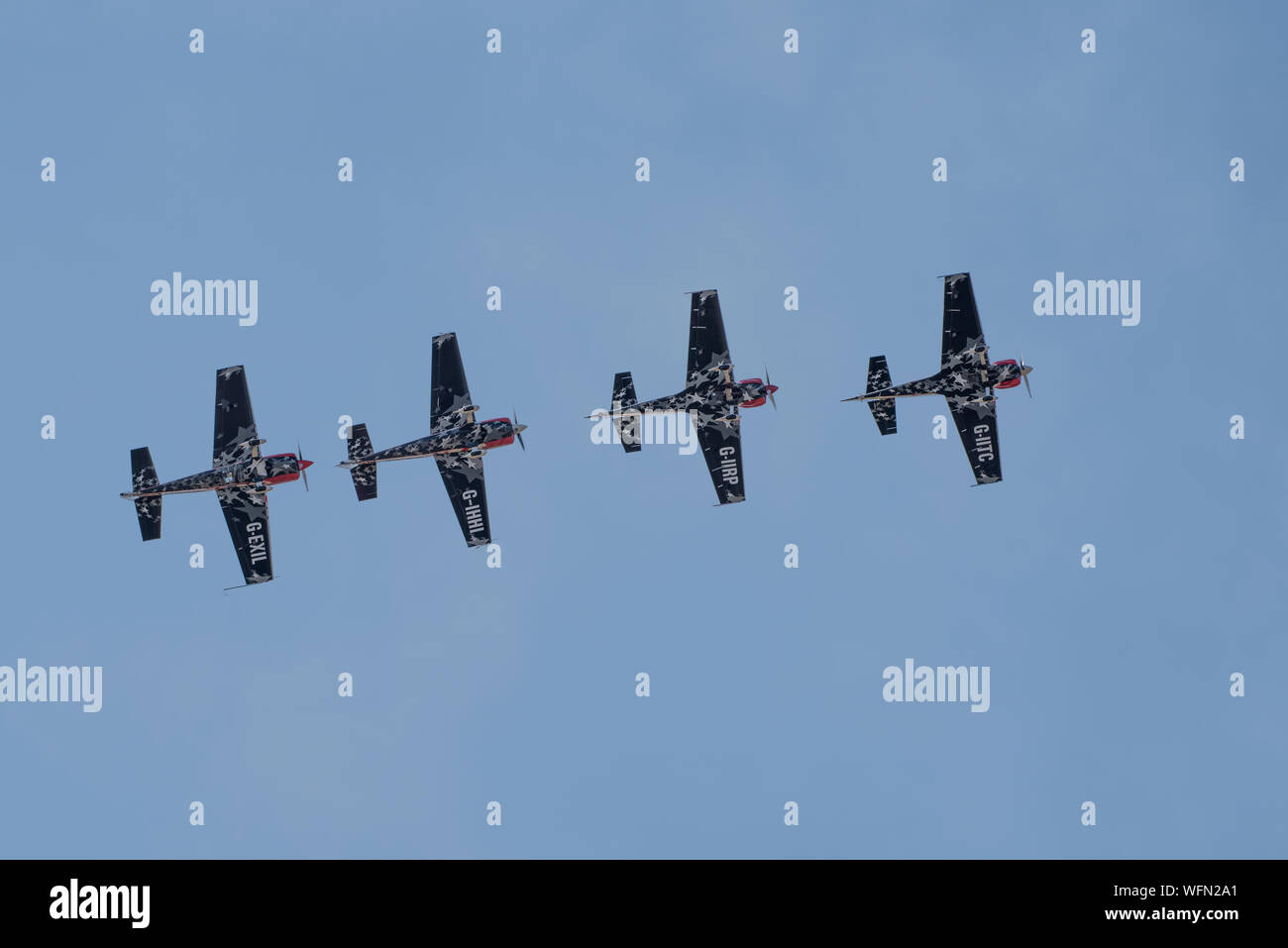 The Global Stars team Little Gransden Airshow 2019 Stock Photo