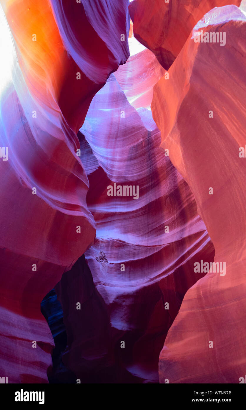 Famous Antelope canyon near Page, Arizona Stock Photo Alamy