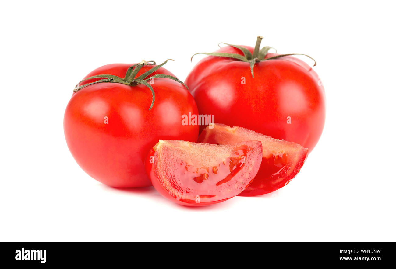 Tomato isolated on white background. With clipping path Stock Photo - Alamy