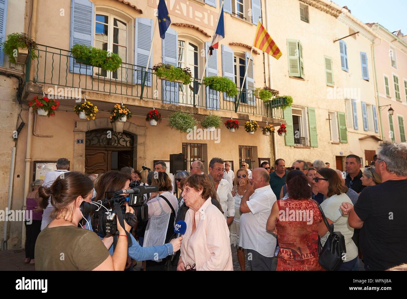 France, Var, Regional Natural Park of SainteBaume, village of Signes