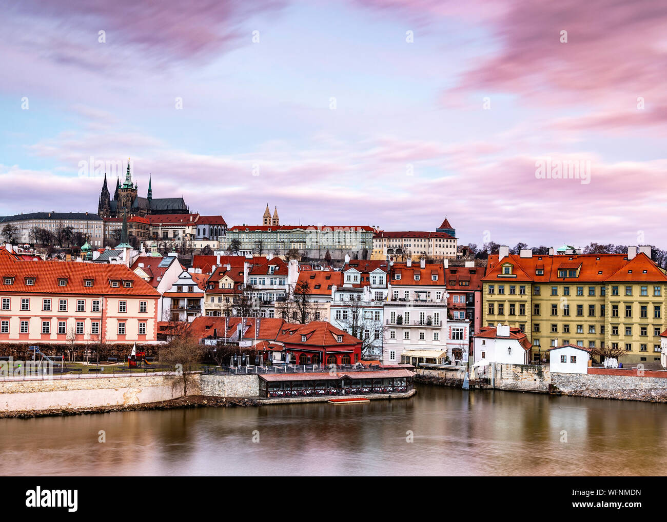 The Prague Castle, Czech Republic Stock Photo