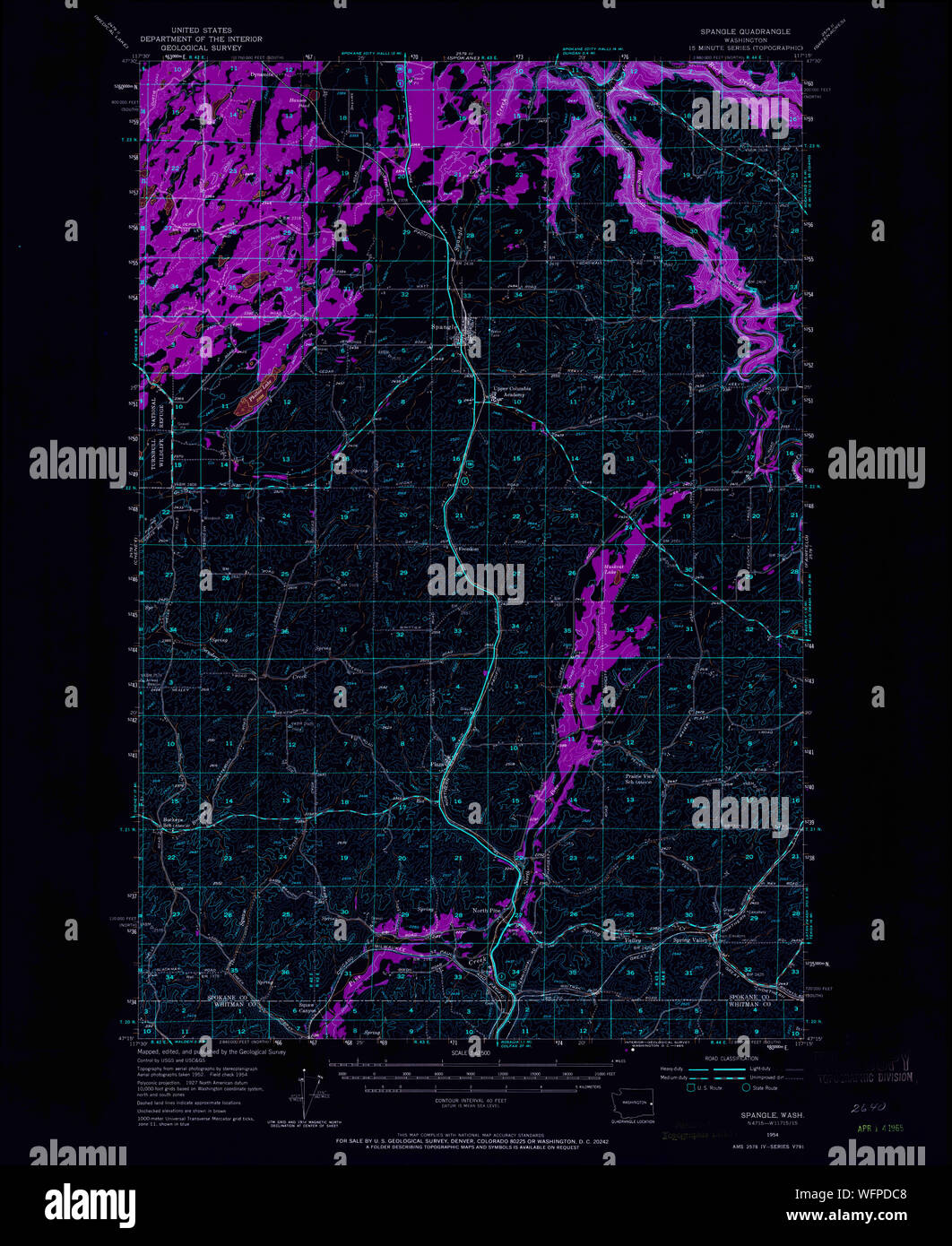 Spangle washington state hires stock photography and images Alamy