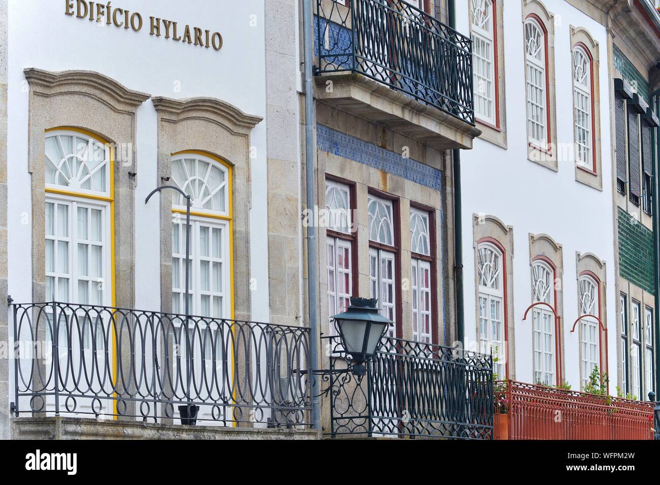 Portugal, center region, old town of Viseu Stock Photo