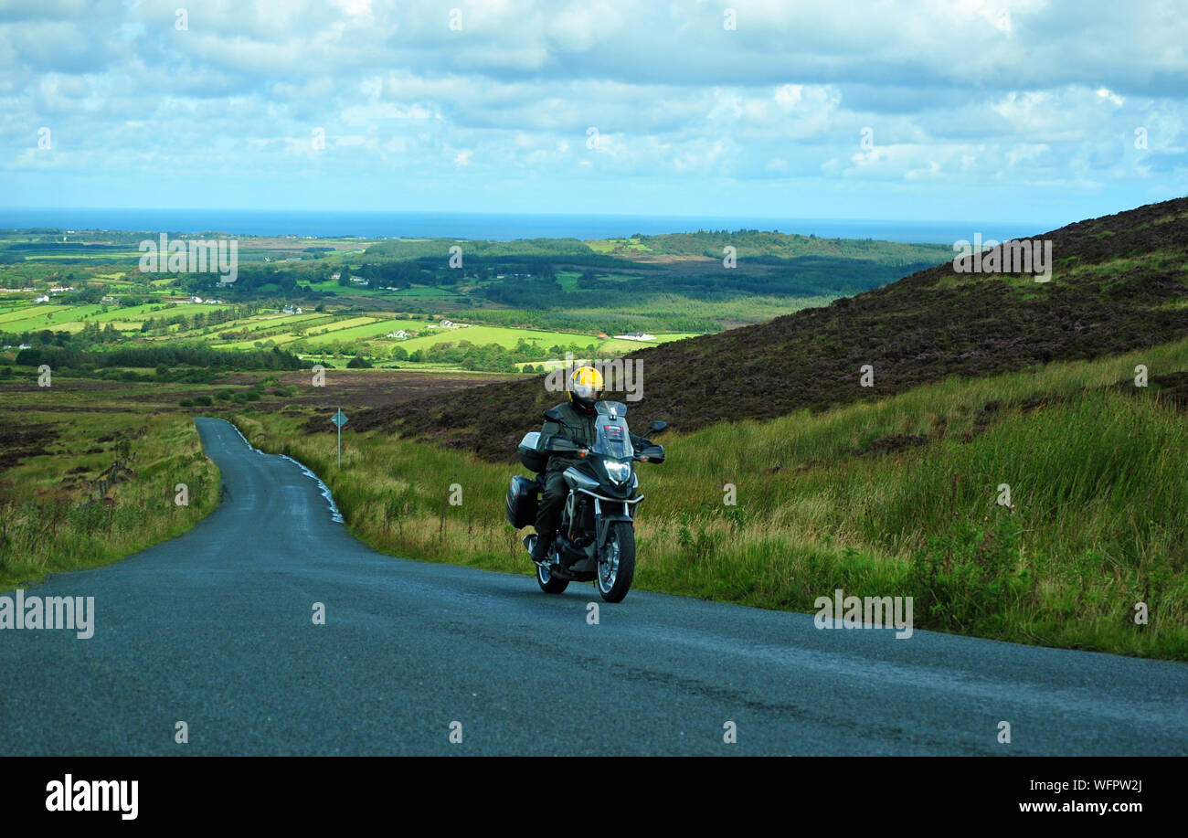 Roadtrip, Inishowen, Ireland Stock Photo