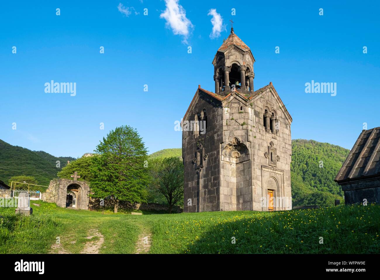 Armenia, Lorri region, Debed valley, surroundings of Alaverdi, Haghpat monastery, founded between the 10th and 13th centuries, a UNESCO World Heritage site Stock Photo