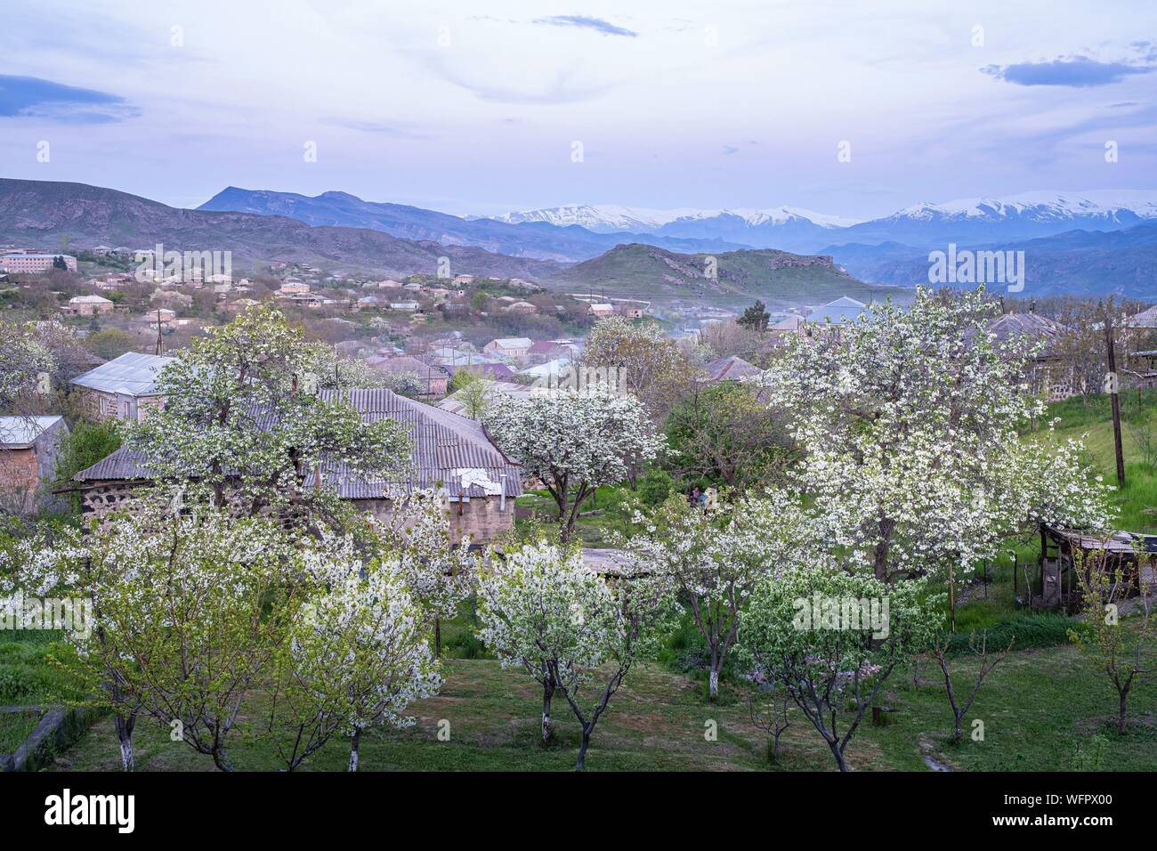 Armenia, Vayots Dzor region, Yeghegnadzor Stock Photo