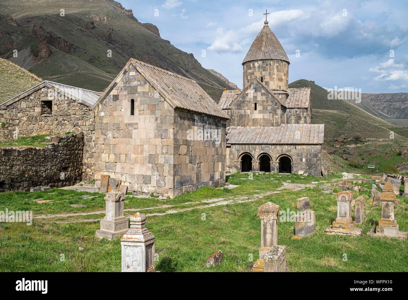 Armenia, Syunik region, Vaghatin, 11th century Vorotnavank monastery Stock Photo