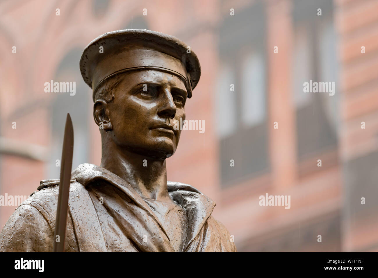 Bronze memorial statue australian anzac hires stock photography and