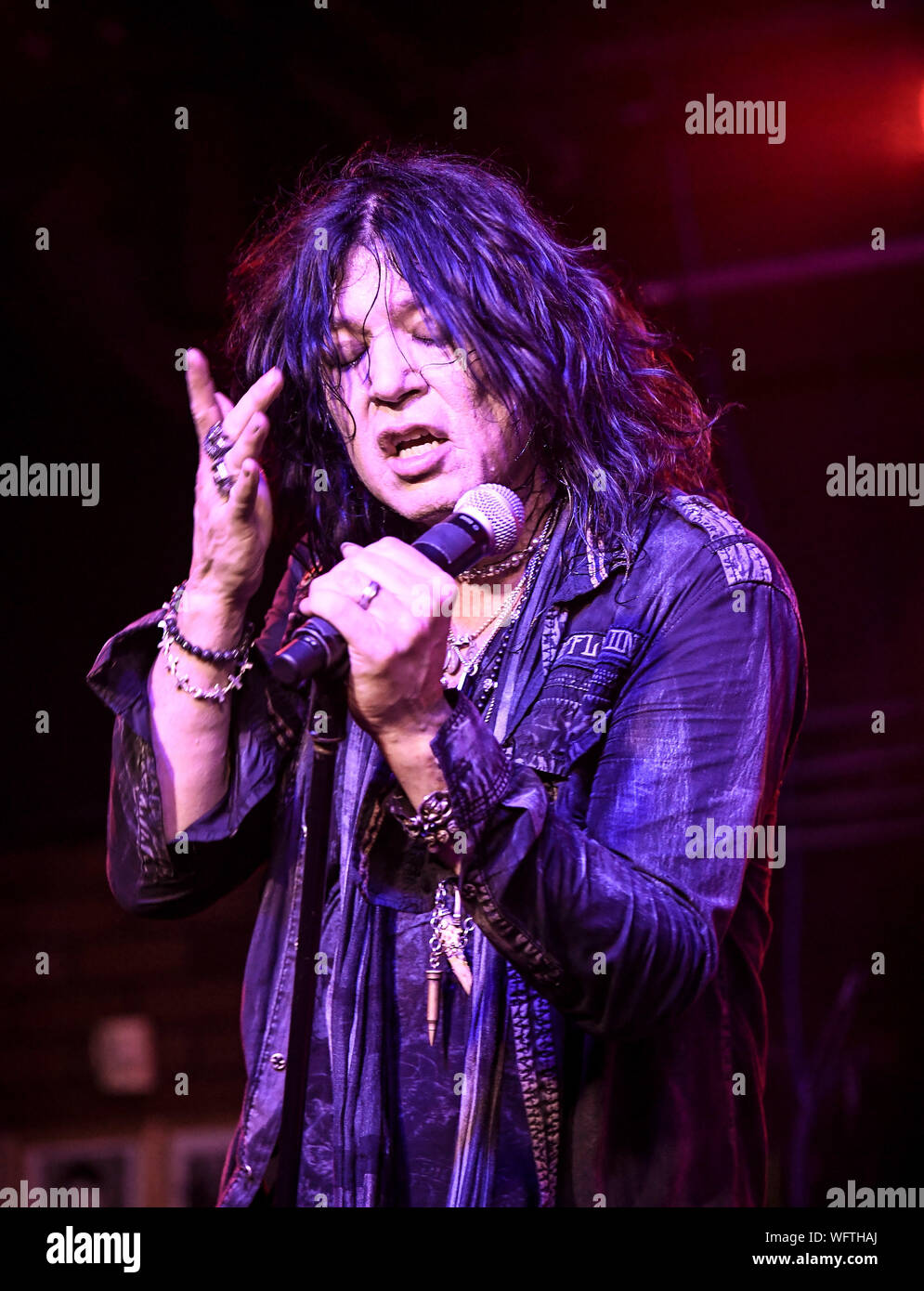 August 30, 2019, San Juan Capistrano, CA, U.S: Tom Keifer, Vocals for the '' KEIFER BAND'' Performs at The Coach House in San Juan Capistrano during  their Rise Tour on August 30th, 2019 (