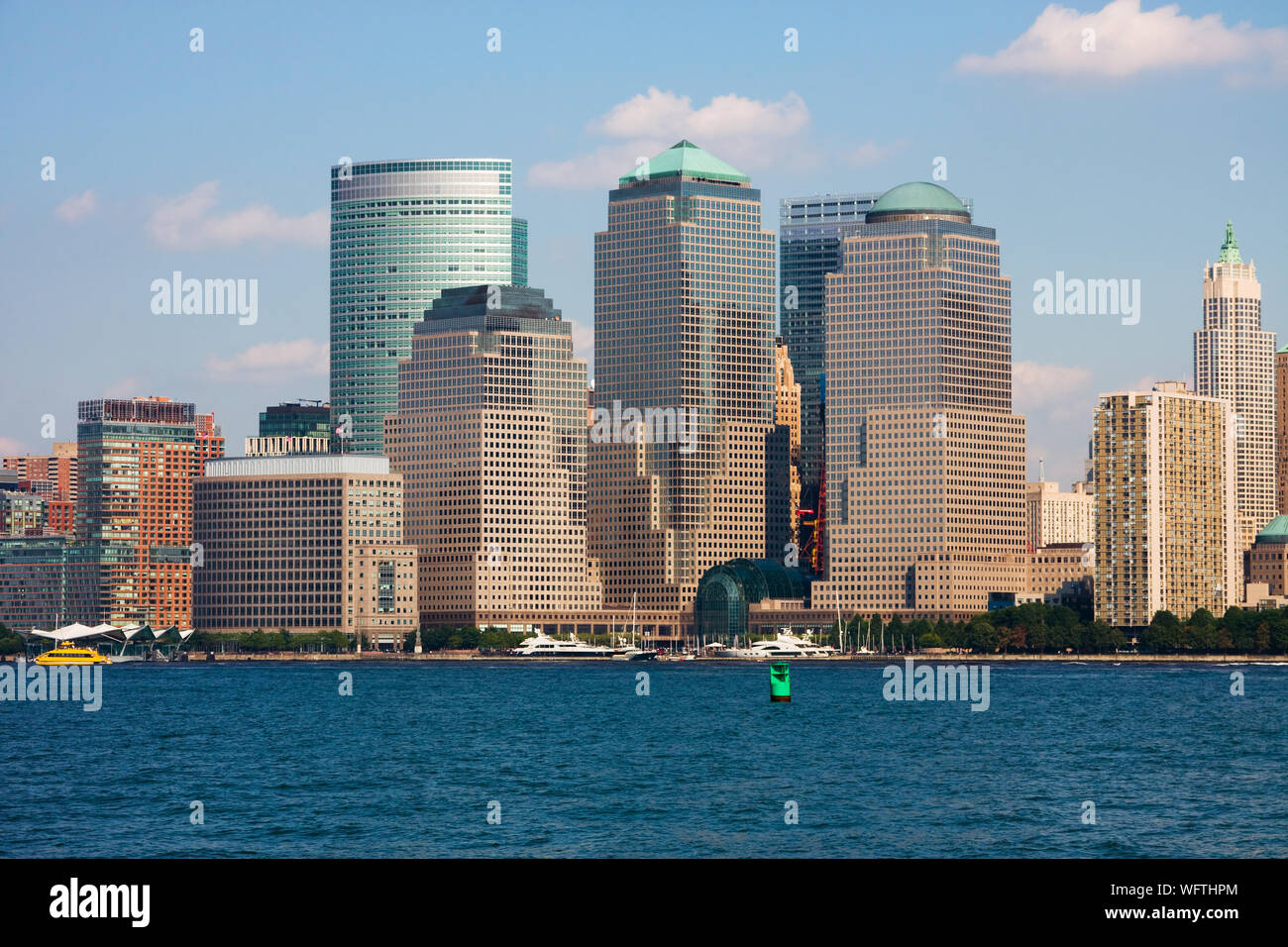 Manhattan skyline, New York City Stock Photo