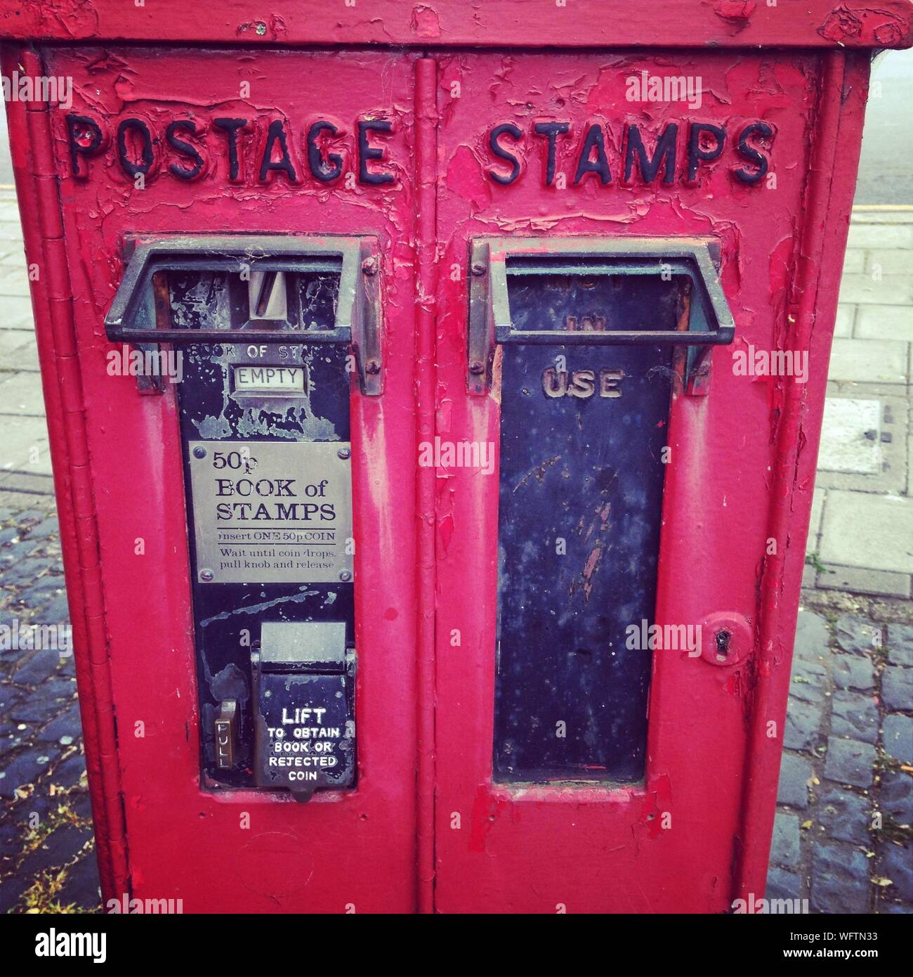 Street red mailbox hires stock photography and images Alamy