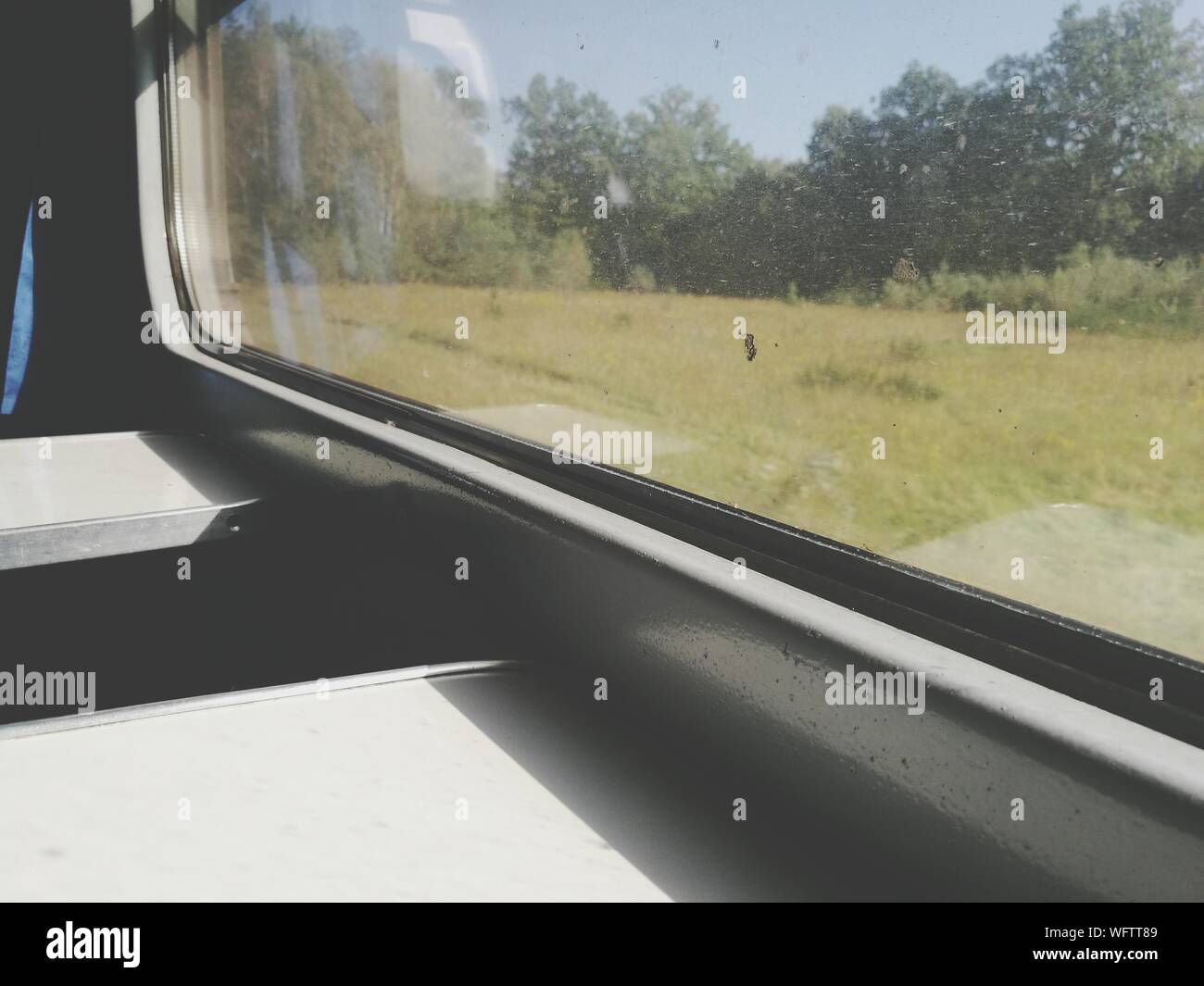 Inside train window hi-res stock photography and images - Alamy