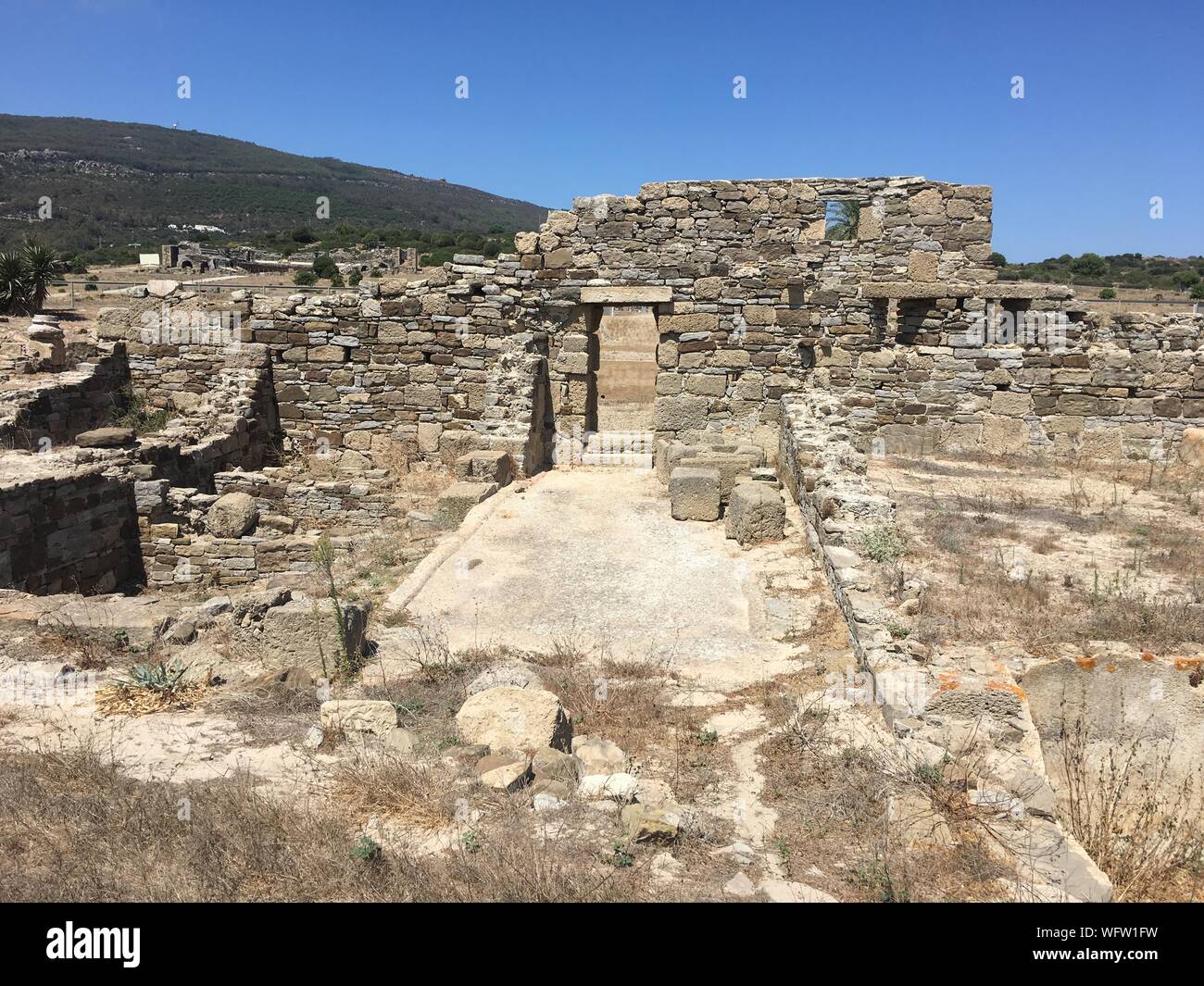 Baelo Claudia Roman archaeological site Stock Photo