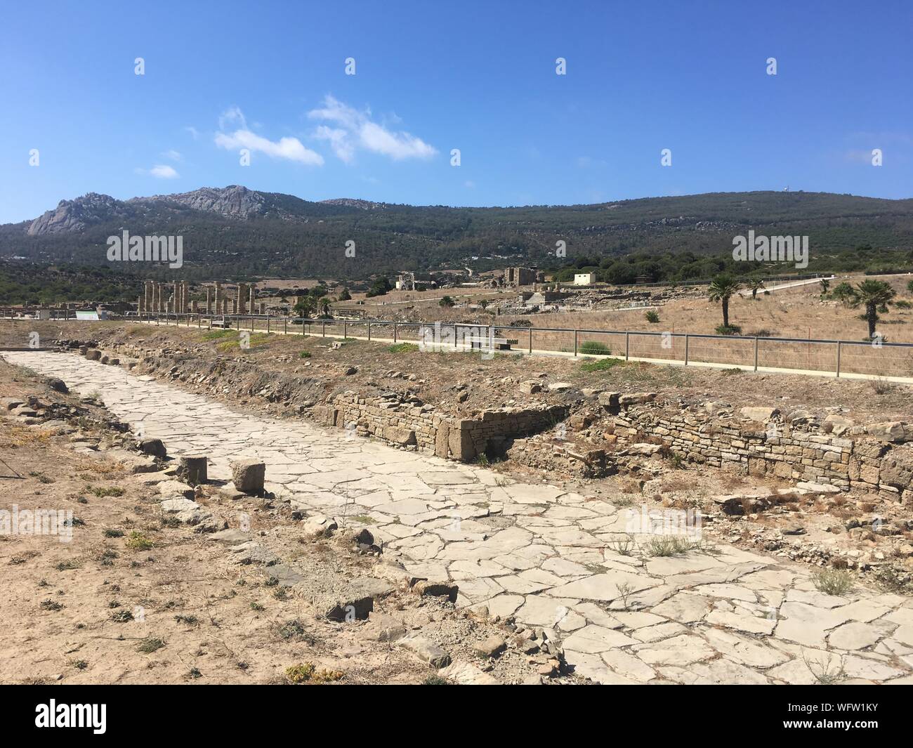 Baelo Claudia Roman archaeological site Stock Photo
