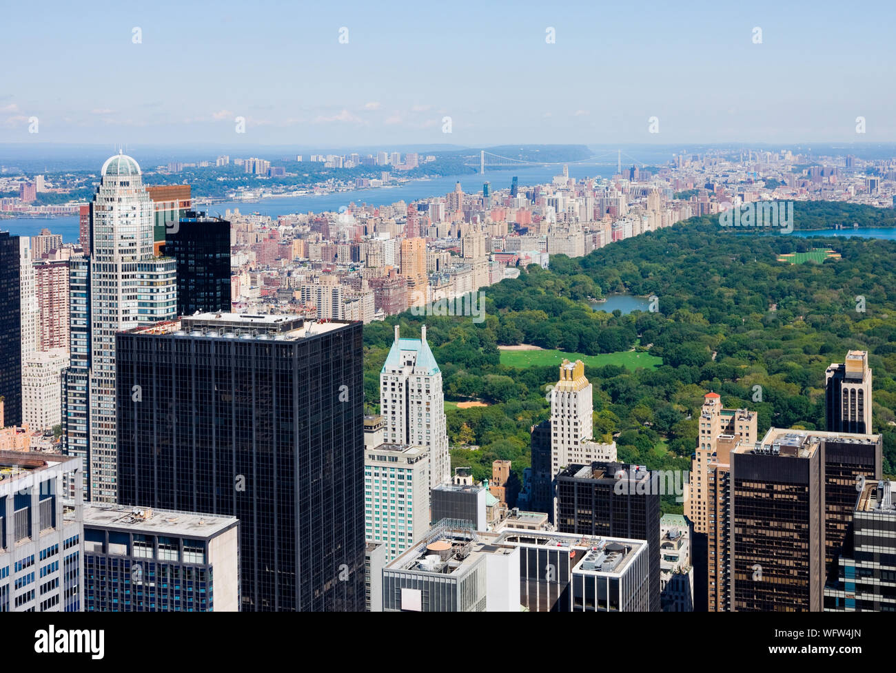 New York City, Manhattan skyline Stock Photo