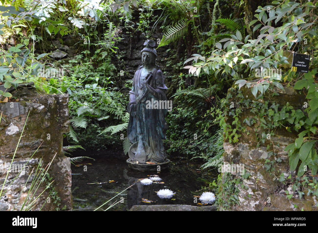 Greenway House Gardens, Devon, England Stock Photo Alamy