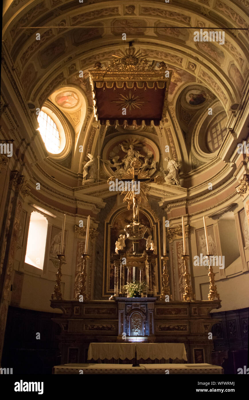 Cathedral of Maria Vergine Assunta, (Virgin Mary Assumed) Ceva Piedmont, Italy. 2016 2010s HOMER SYKES Stock Photo