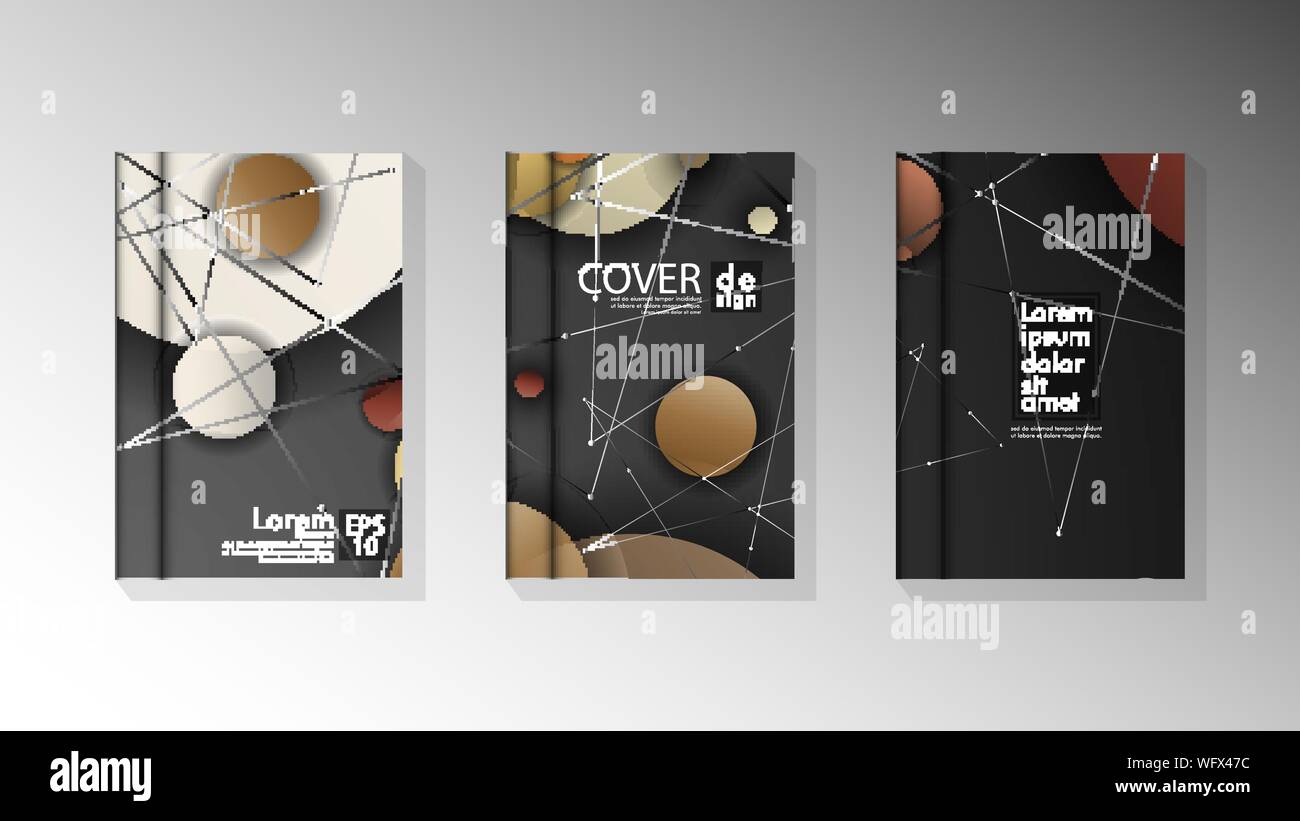 abstract book cover design with a galaxy background . vector ...