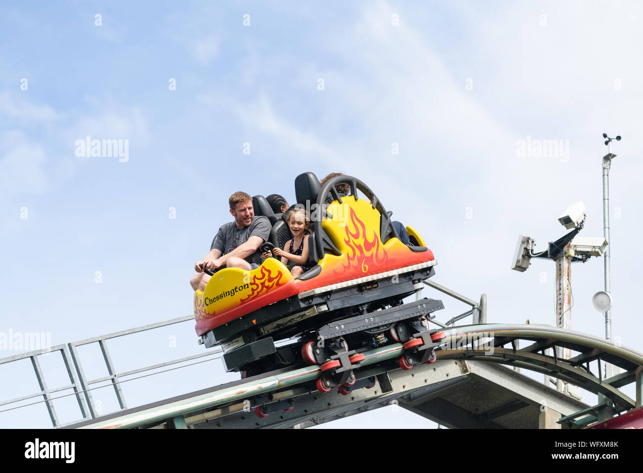 Fairground Adventure Ride Stock Photo - Alamy
