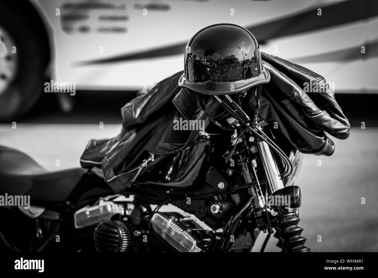 Motorcycle jacket hi-res stock photography and images - Alamy