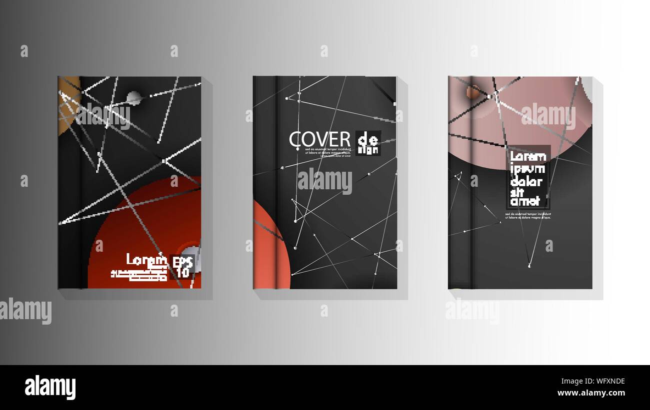 abstract book cover design with a galaxy background . vector ...