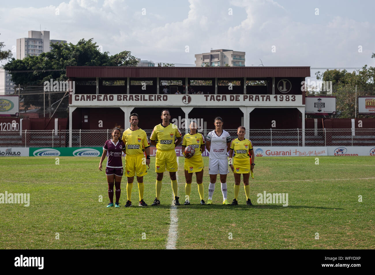 SÃO PAULO, SP - 31.08.2019: FUTEBOL FEMININO JUVENTUS X FERROVIÁRIA - Dani,  Juventus striker during the match. Paulista Women's Championship 2019 -  Juventus welcomes the Ferroviária team on Saturday afternoon, August 31