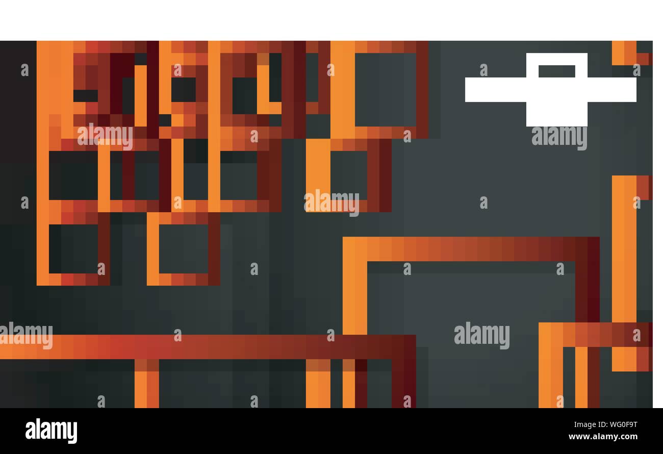 Vector Modern Abstract Squares Backgrounds . with a black red orange ...