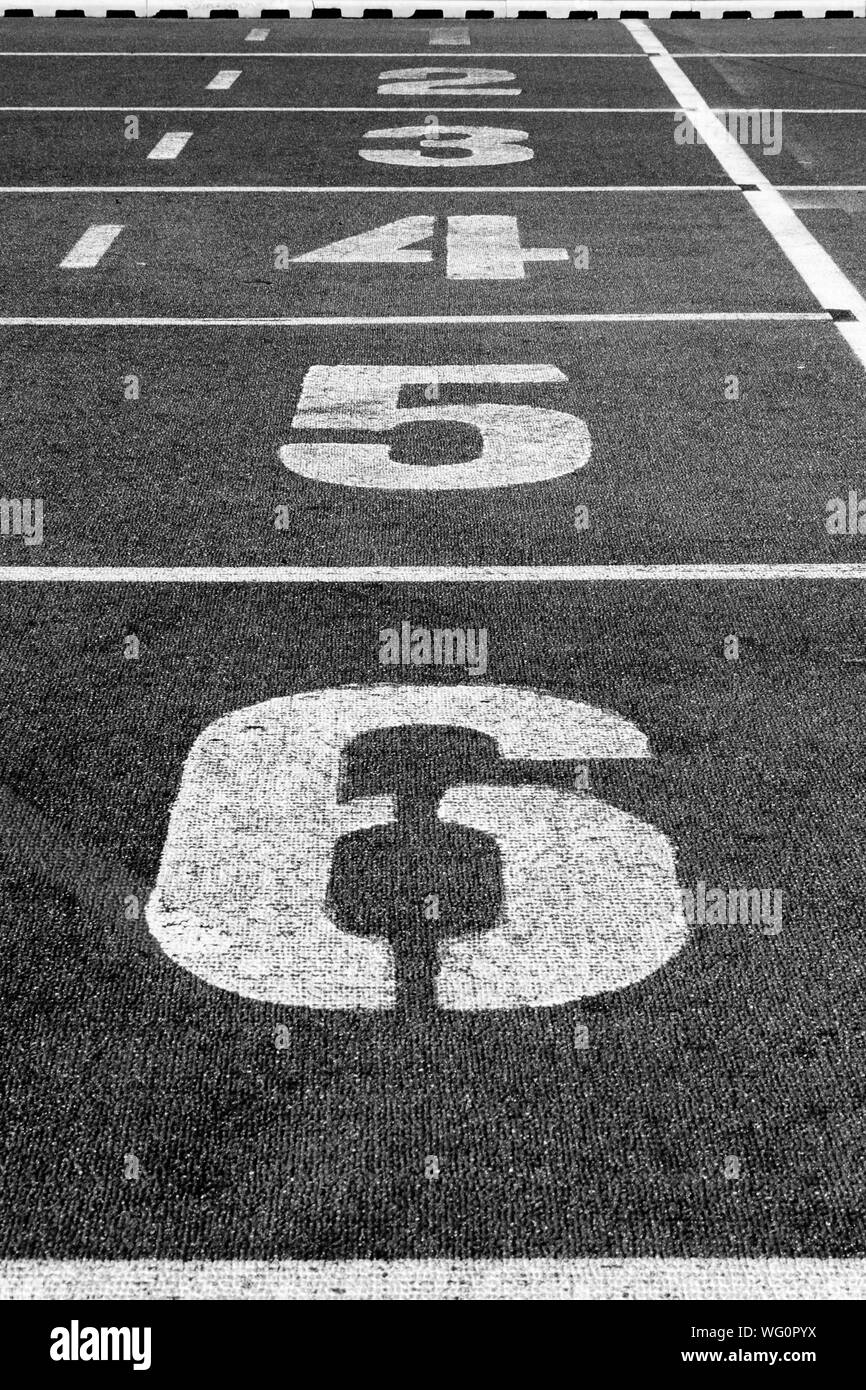 Track Running Black and White Stock Photos & Images - Alamy