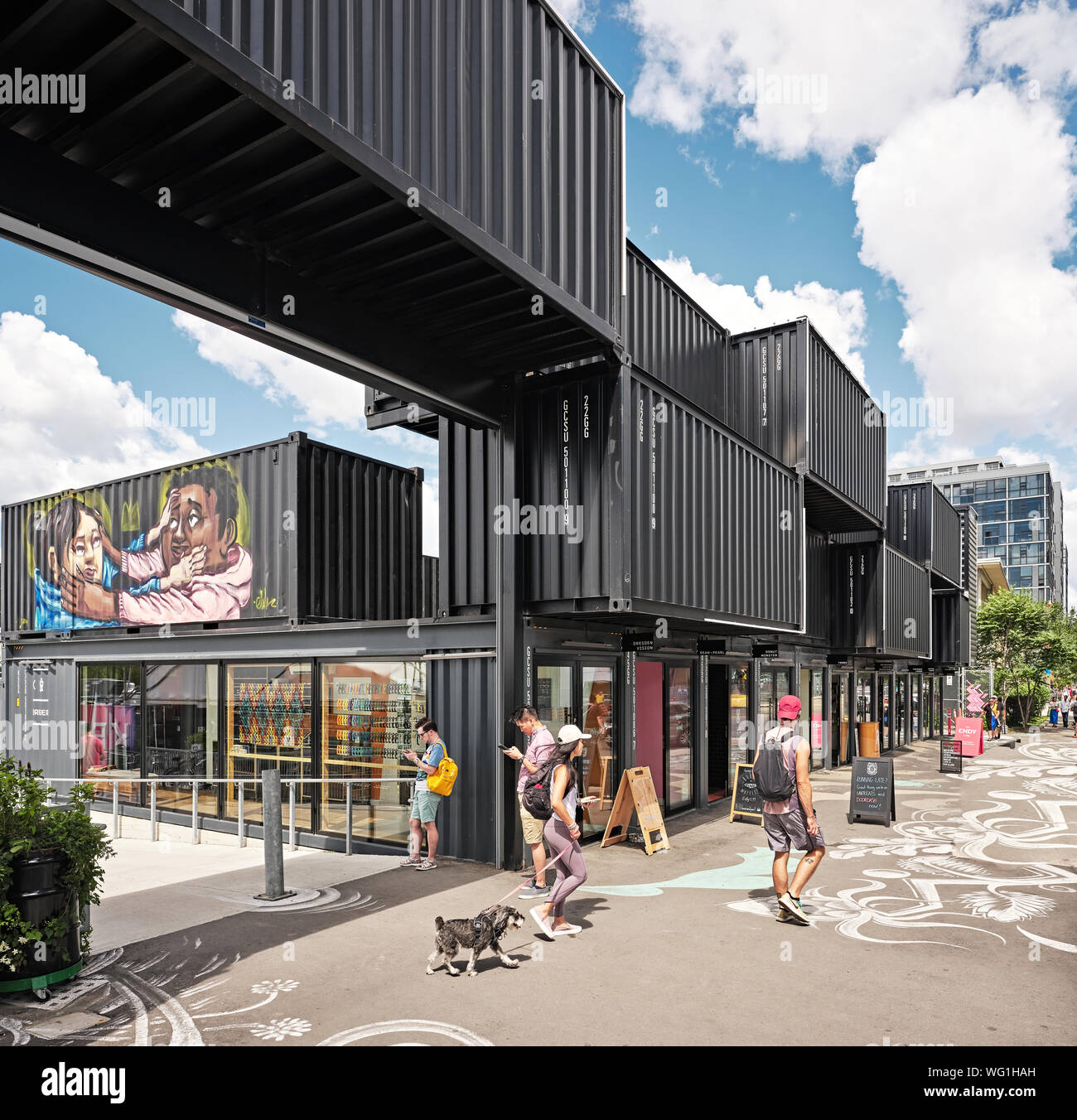 Modern Design Outdoor Market High Resolution Stock Photography And Images Alamy