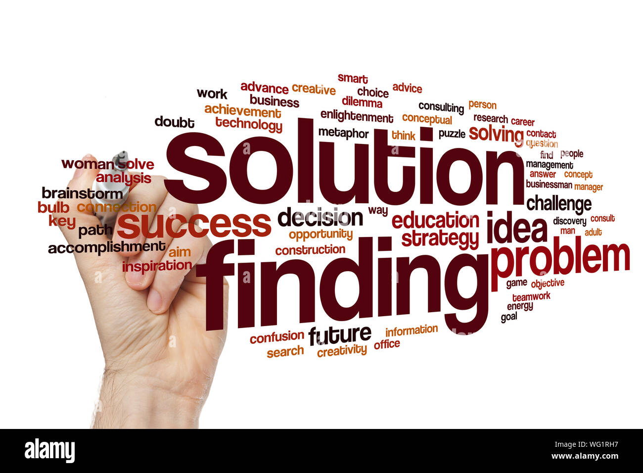 word for finding a solution word for finding a solution