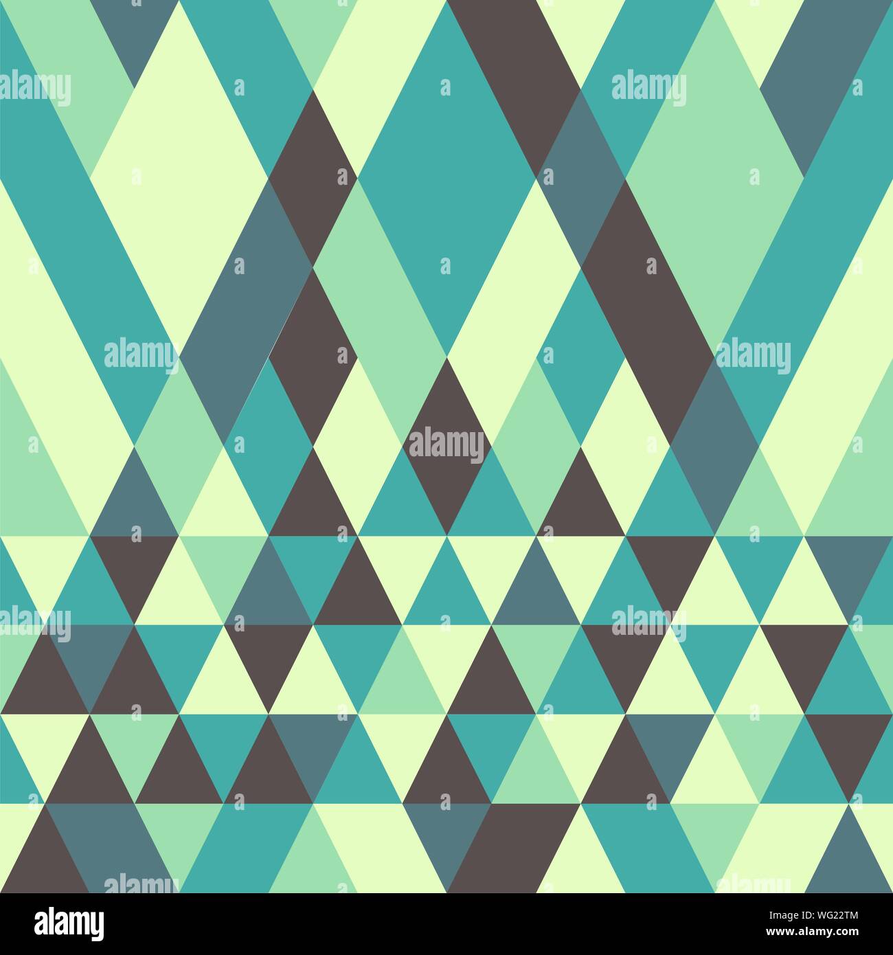 Seamless Colorful Abstract Triangles Pattern Retro Background Of