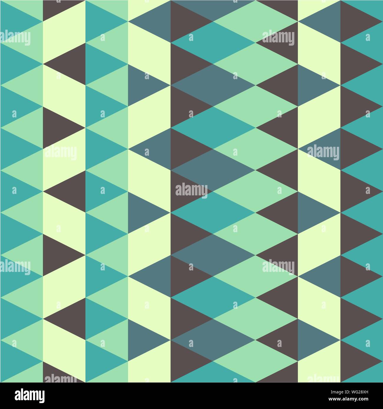 Seamless Colorful Abstract Triangles Pattern Retro Background Of