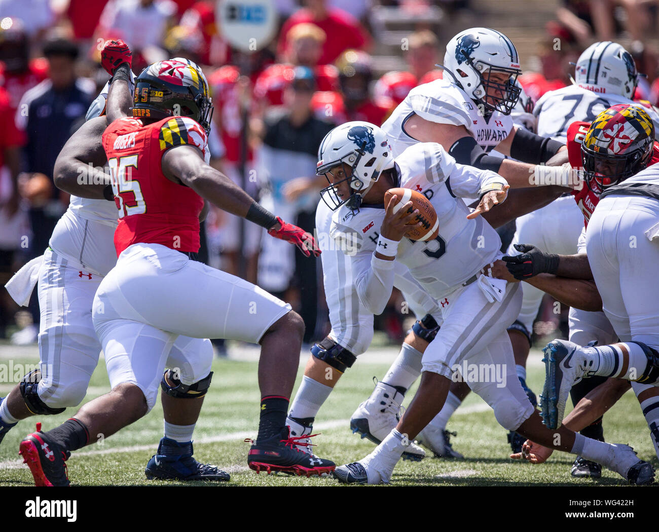 August 31 2019 Howard Bison Quarterback Caylin Newton 3