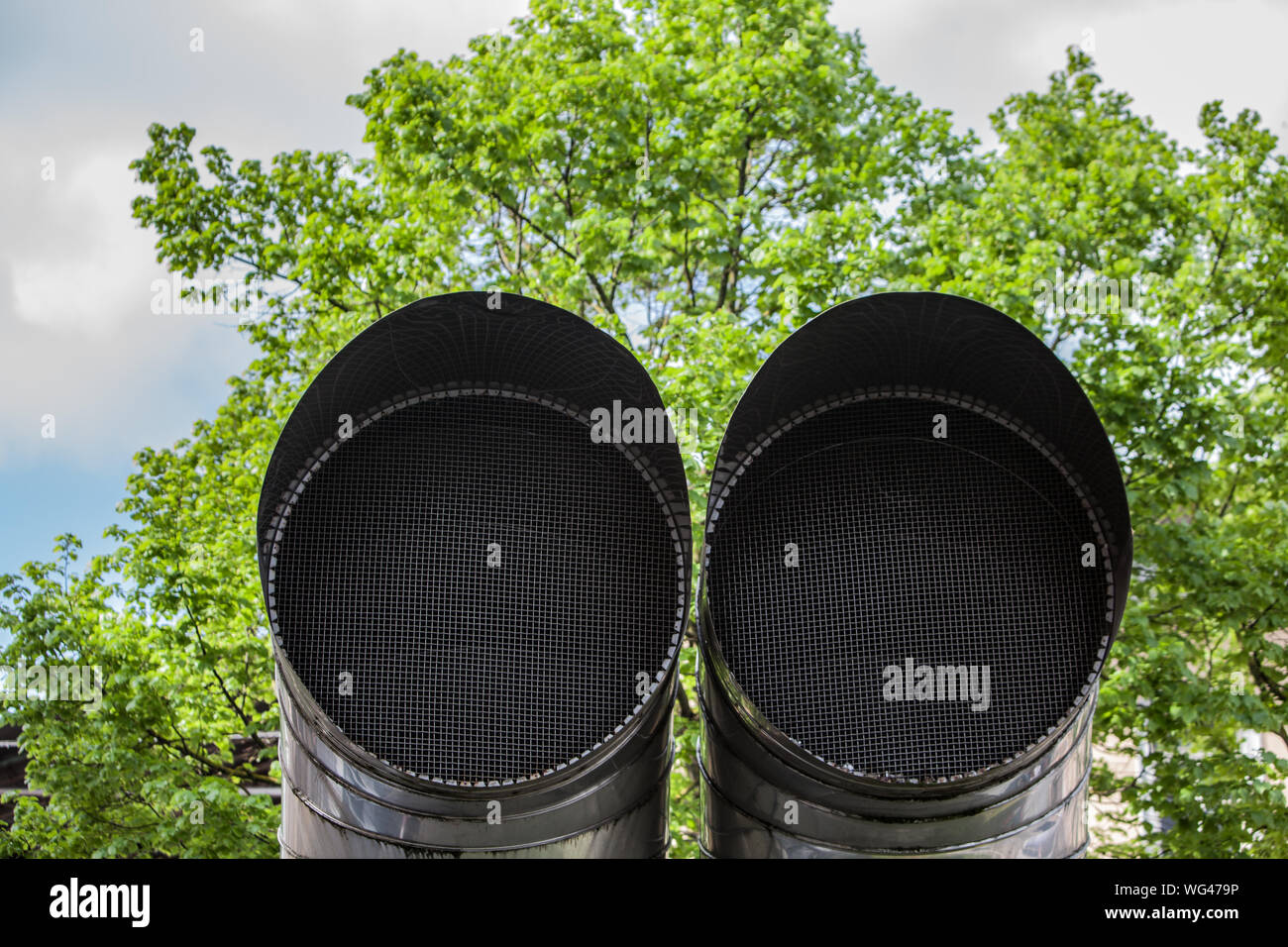 Exhaust_pipes hires stock photography and images Alamy