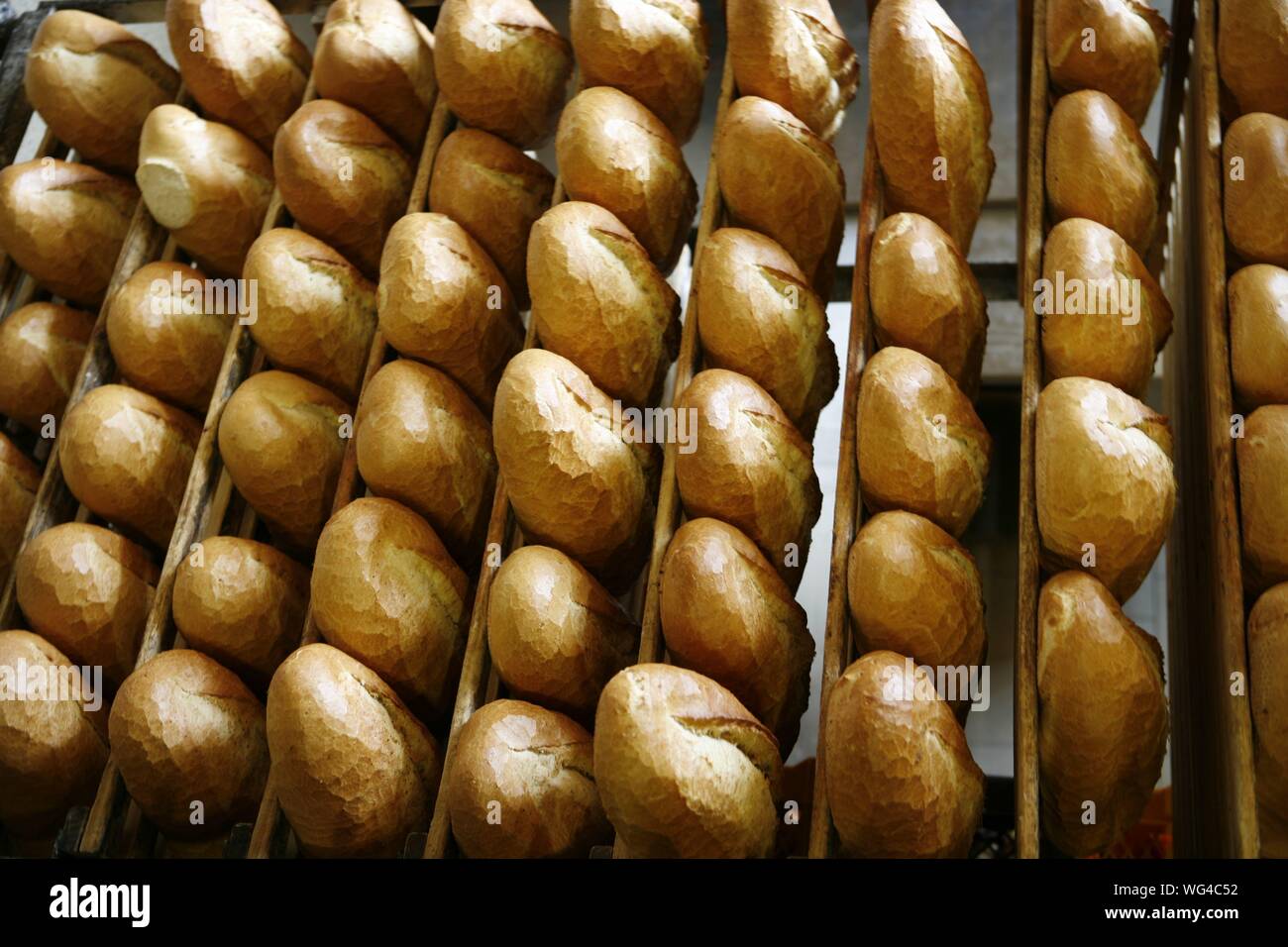 Racks of bread hires stock photography and images Alamy