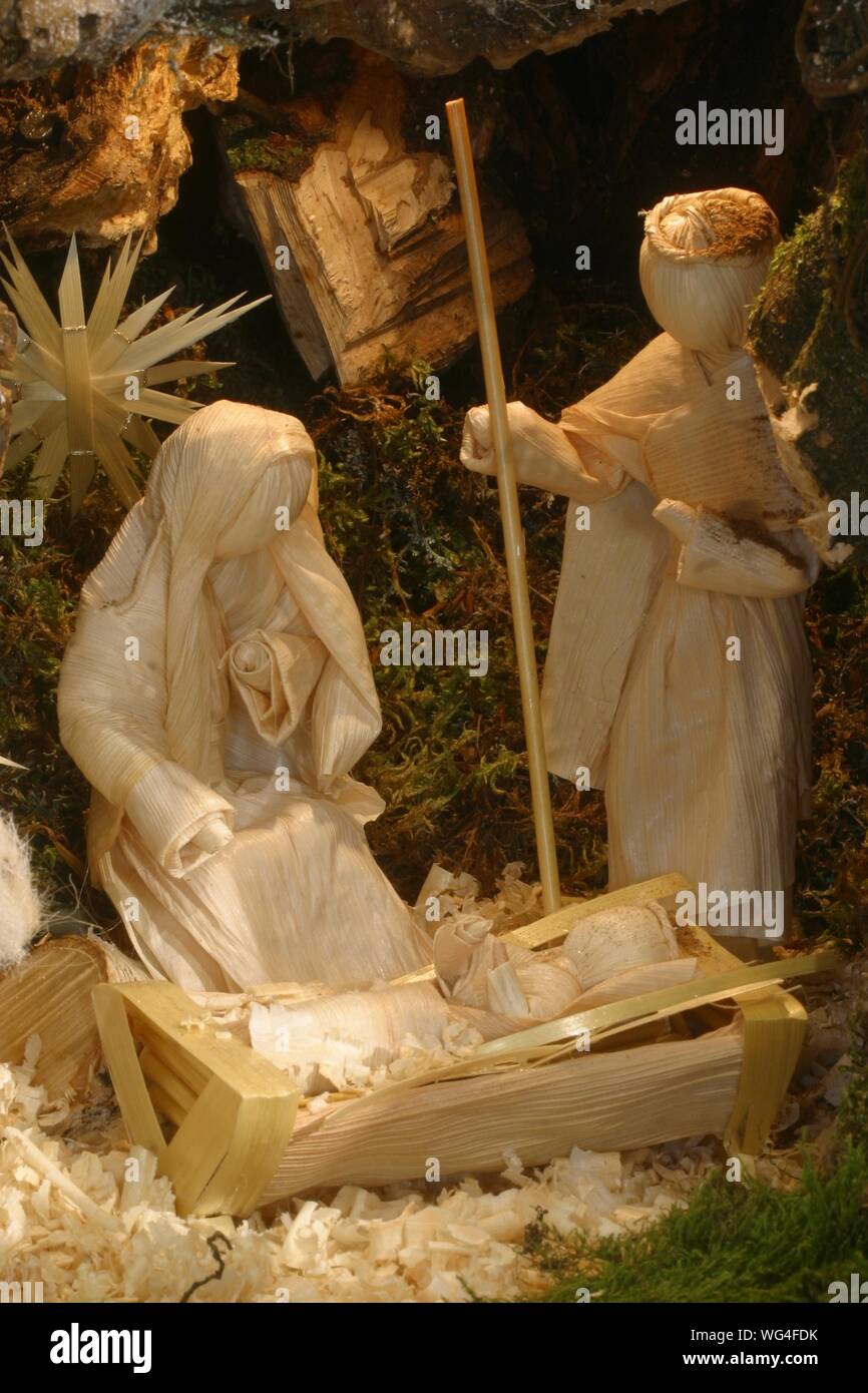 Nativity Scene People Church High Resolution Stock Photography and ...
