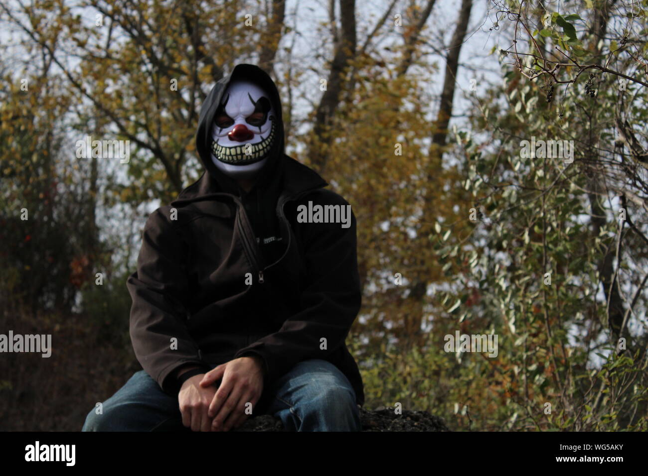 Clown mask hires stock photography and images Alamy