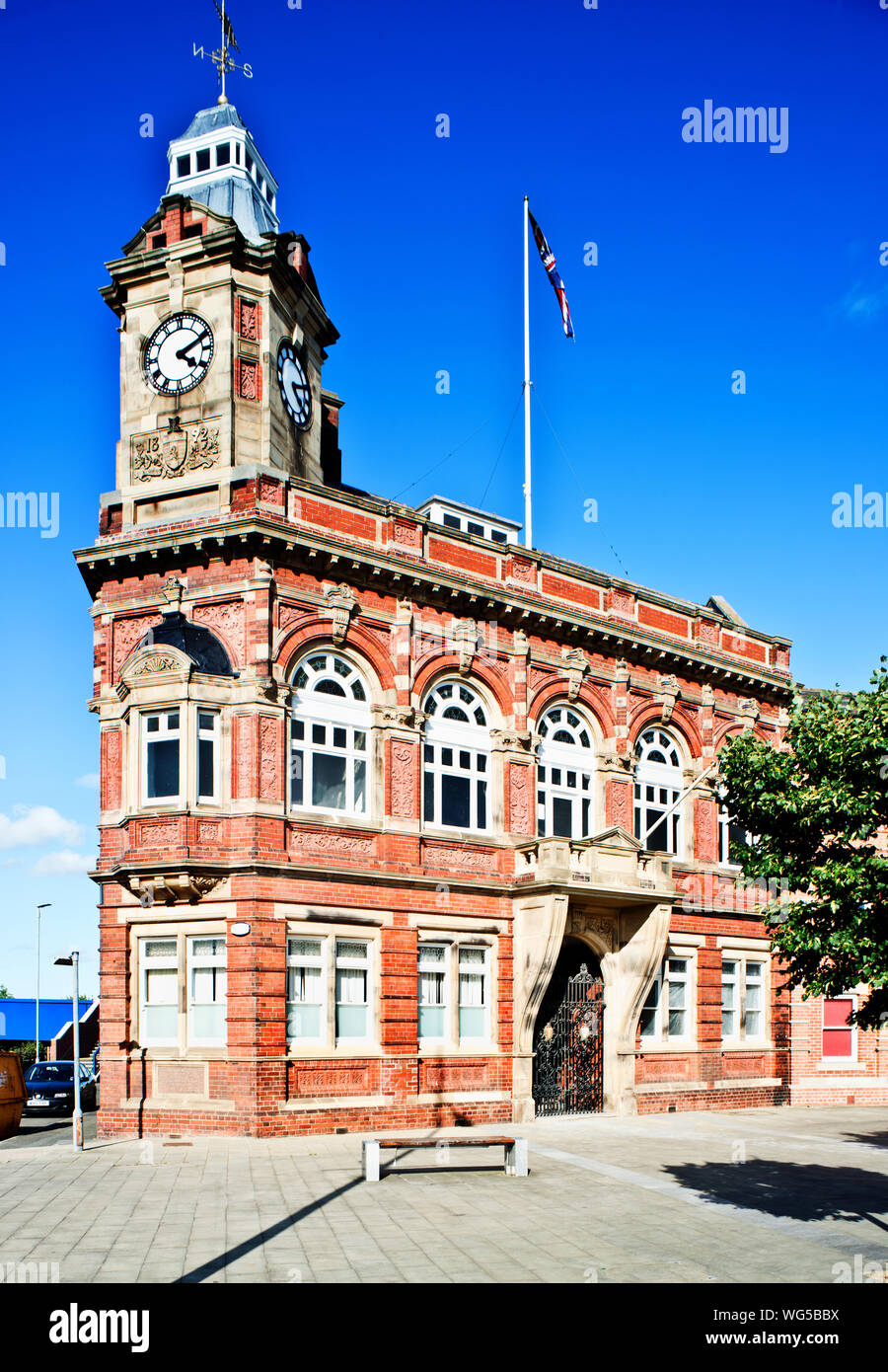 Thornaby Town Hall, Thornaby on Tees, Cleveland, England Stock Photo