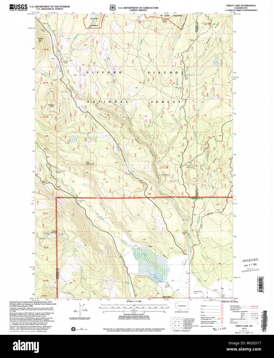 Trout Lake Washington Map Map Of Trout Lake Cut Out Stock Images & Pictures - Alamy