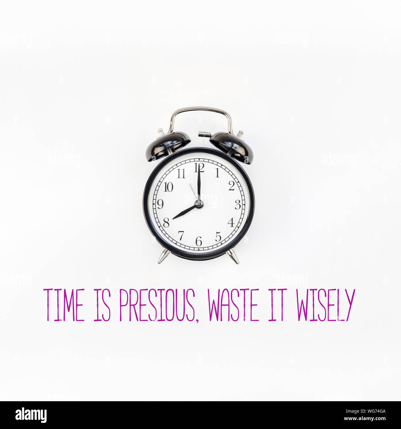 We must use time wisely hi-res stock photography and images - Alamy
