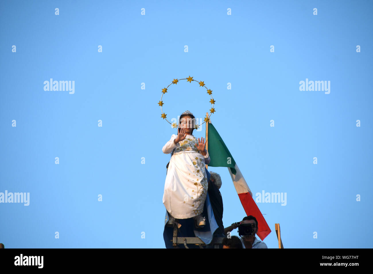 Palmi Reggio Calabria 25 aug 2019 - Varia di Palmi,sweetbread preparation Credit: Giuseppe Andidero Stock Photo