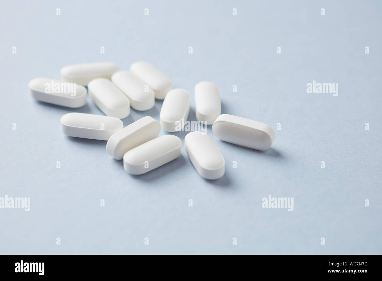 Lysine tablets. Concept for a healthy dietary supplementation. Nervous ...