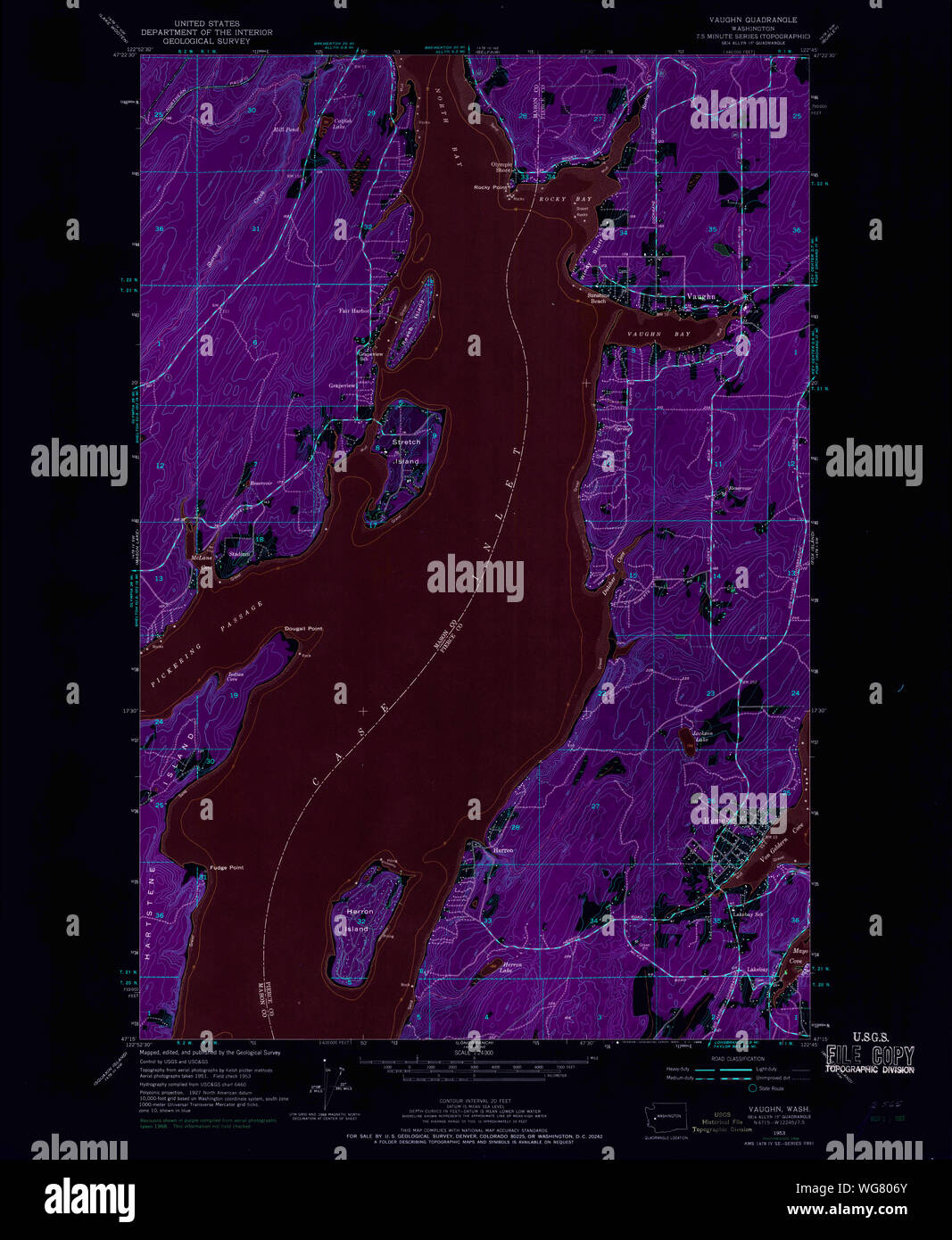 Vaughn map hires stock photography and images Alamy