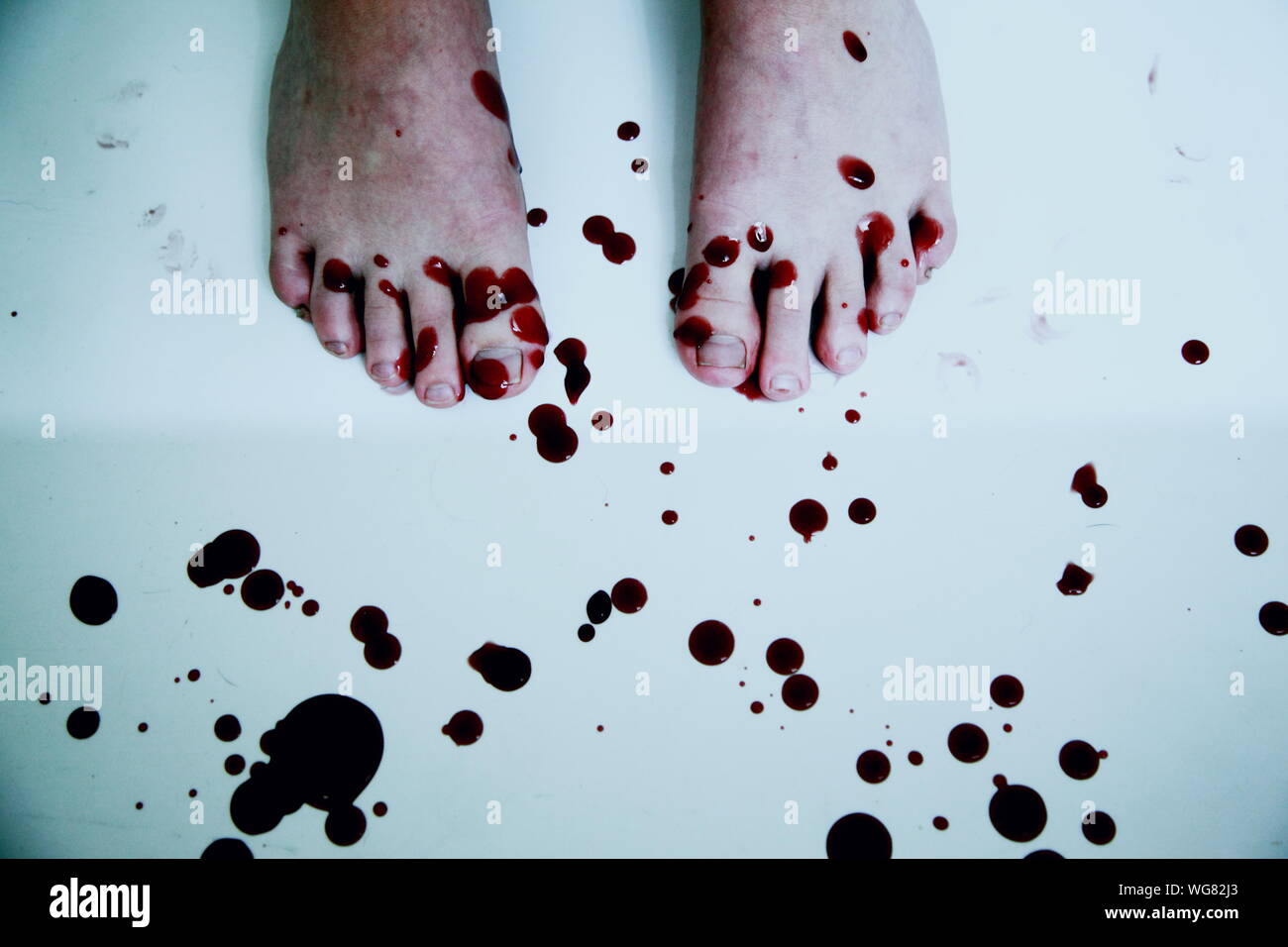 Low section of person with blood hi-res stock photography and images - Alamy Low section of person with blood hi-res stock photography and images - Alamy