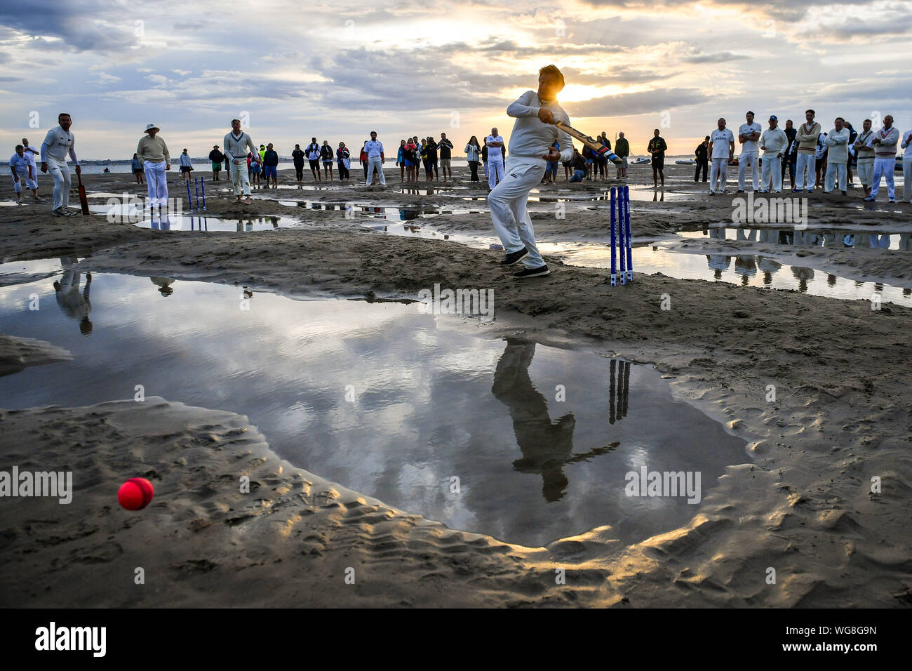 Annual brambles cricket match between royal southern yacht club hires