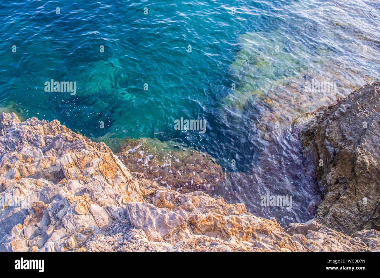 Rocky sea floor on hi-res stock photography and images - Alamy
