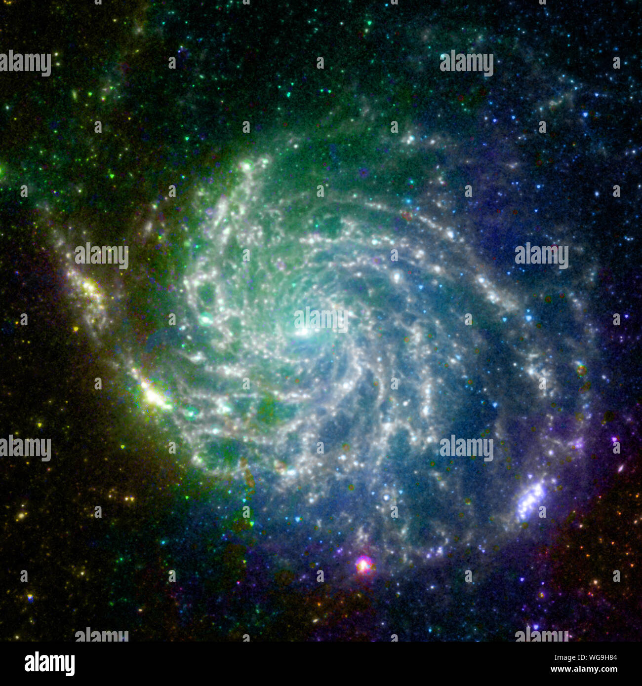 Universe filled with stars, nebula and galaxy. Elements of this image ...