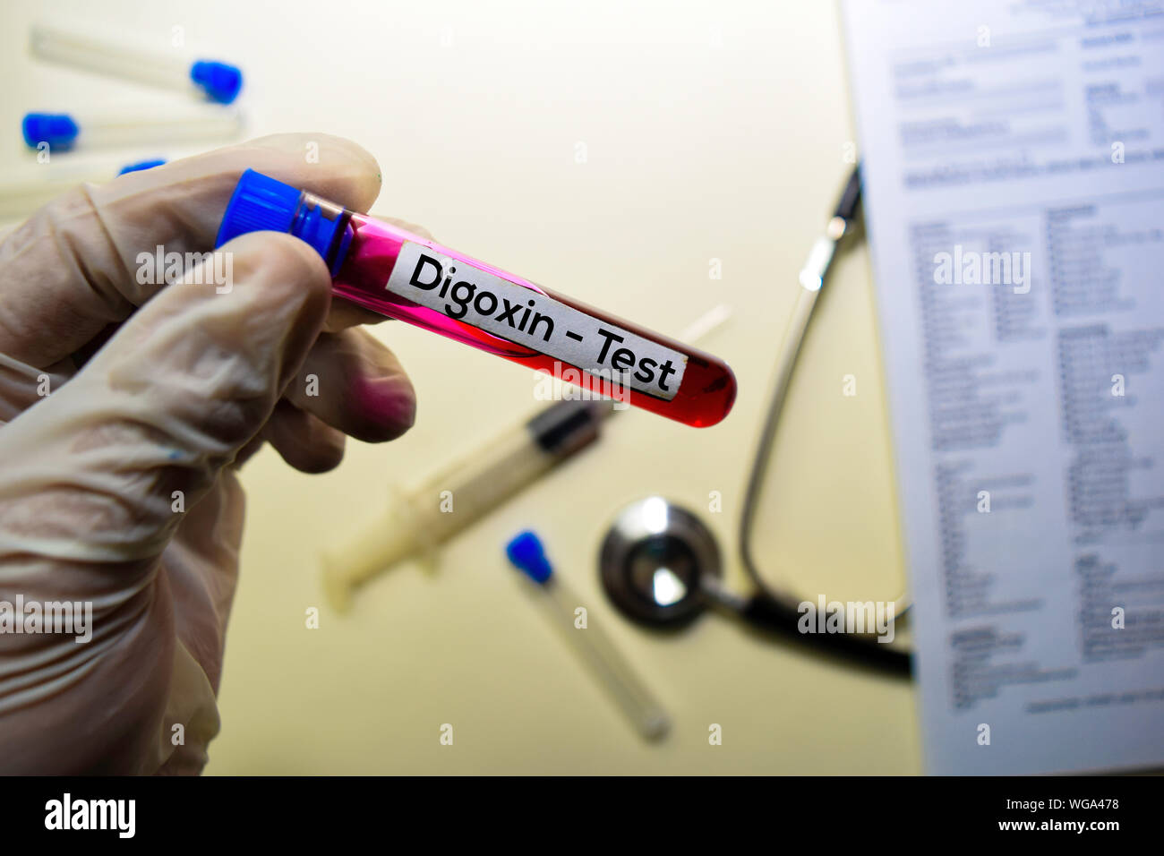 Digoxin illustration hi-res stock photography and images - Alamy