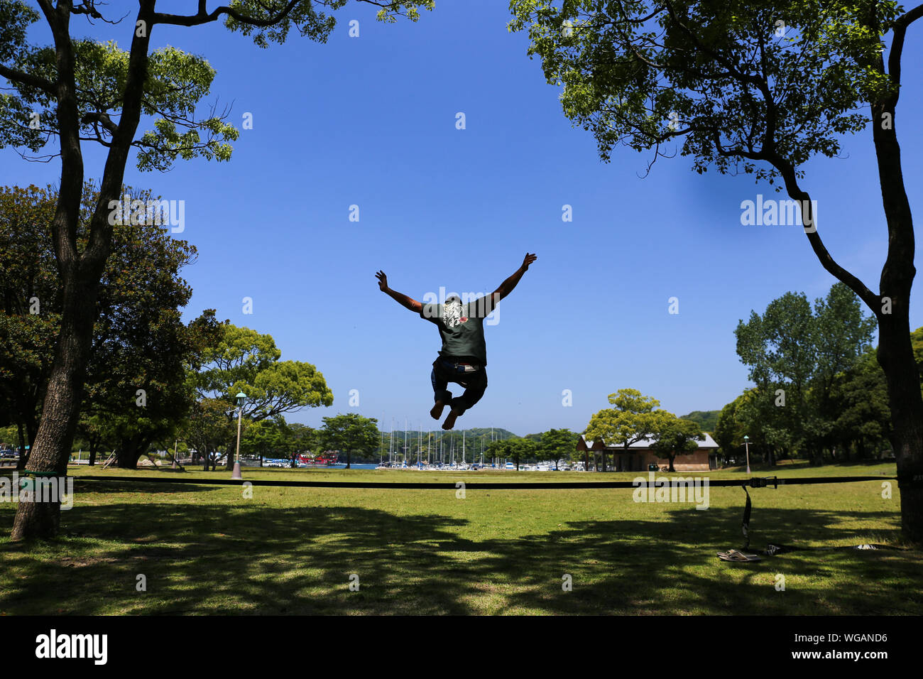 Jumping the rope hi-res stock photography and images - Alamy
