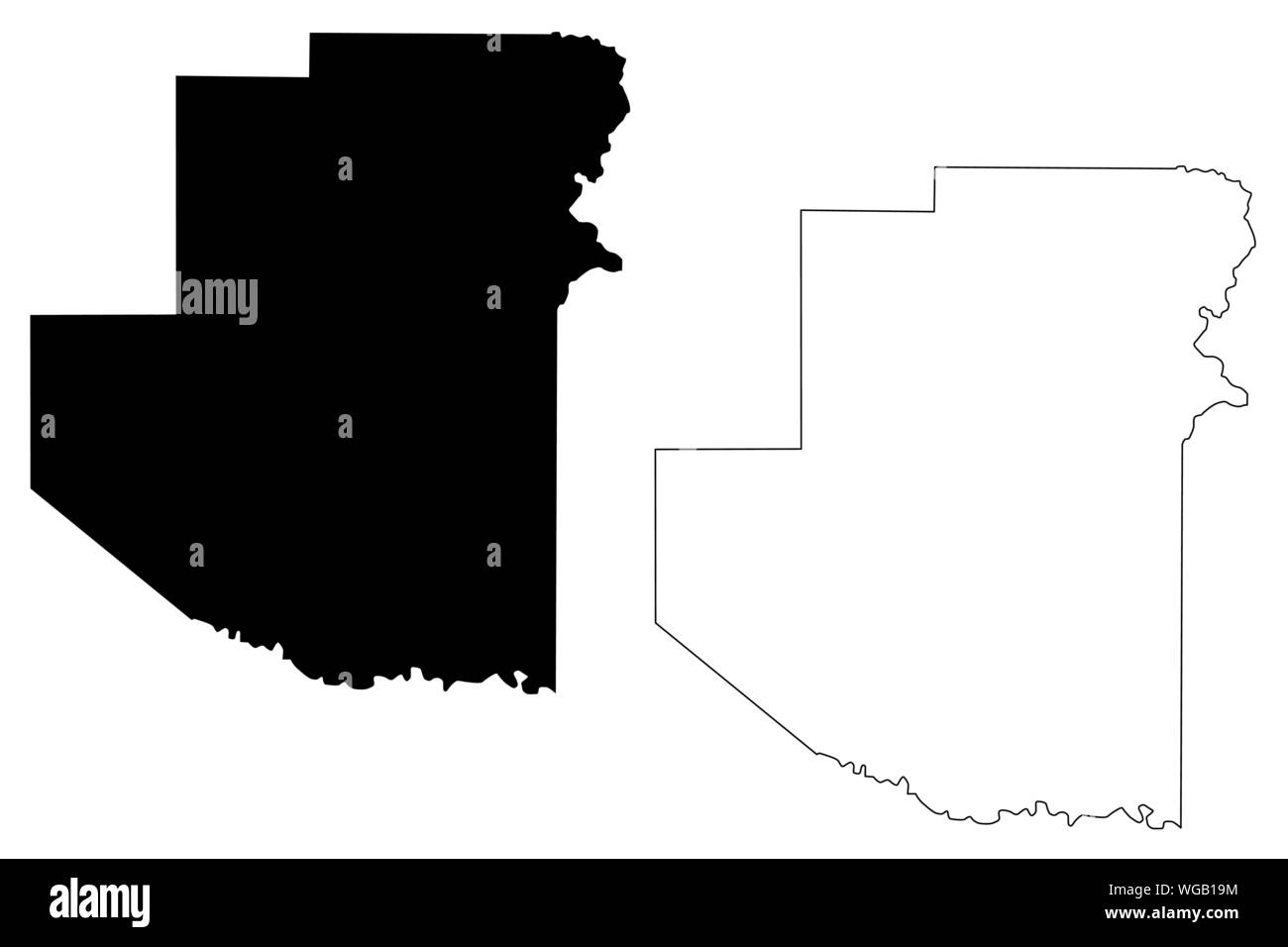 Map of terrell texas Stock Vector Images Alamy